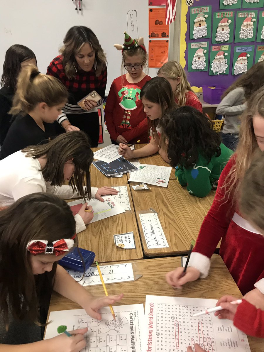 Our Christmas Escape Room 2019 is off to a great start! #connectses #bulletpride