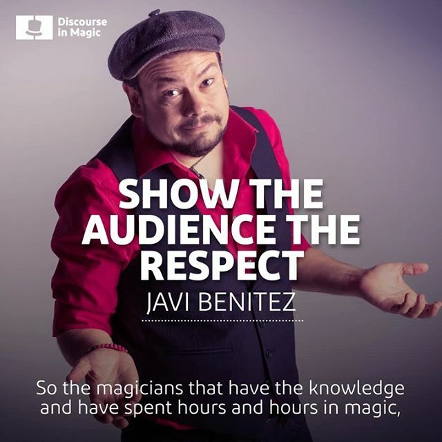 discoursenmagic's tweet image. Take time with the audience to show them how you feel about Magic. @javibenitezmagic .
.
.
.
.
.
.
.
.
#magician #magictrick #magictheory #cardtricks #cardmagic #foolus #pennandteller #javibenitez #javibenitezmagic #magicbook ift.tt/2s34rSM