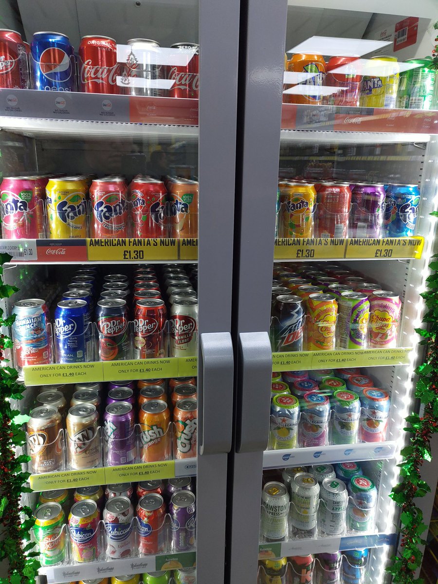 Dr Philip Lee Our Local Corner Shop Now Has A Fridge Full Of American Sodas What Would A Soda Connoisseur Recommend Tomreynolds