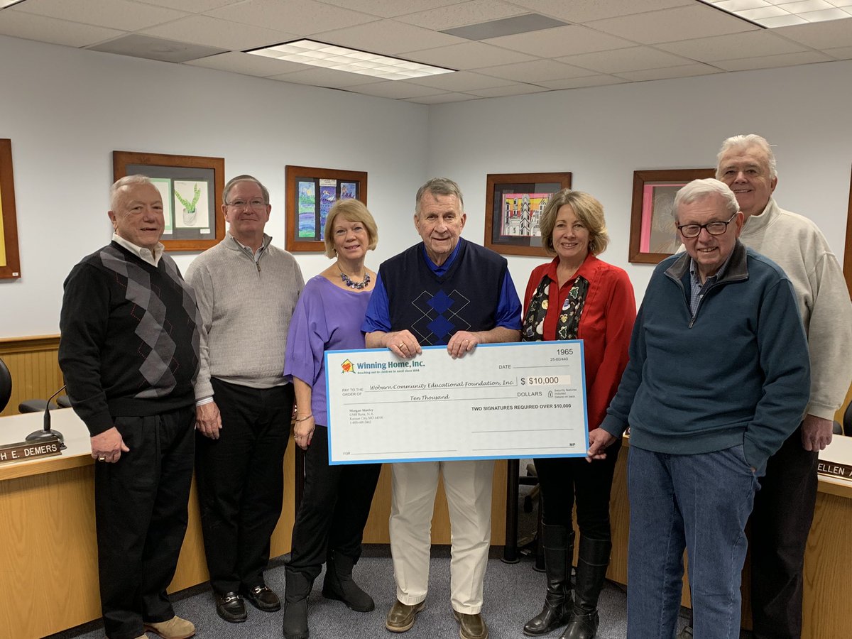 Woburn Ed Foundation tweet media