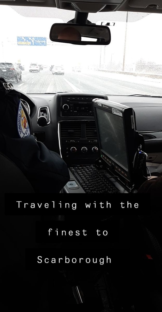 sarah_CIC's tweet photo. Thank you to Officer Terry from 55 Division for picking us up to continue #giveback campain with @iImpact1 to Scarborough. Thank Domenic Sinopoli  for arranging this. https://t.co/2yz2TiSQft