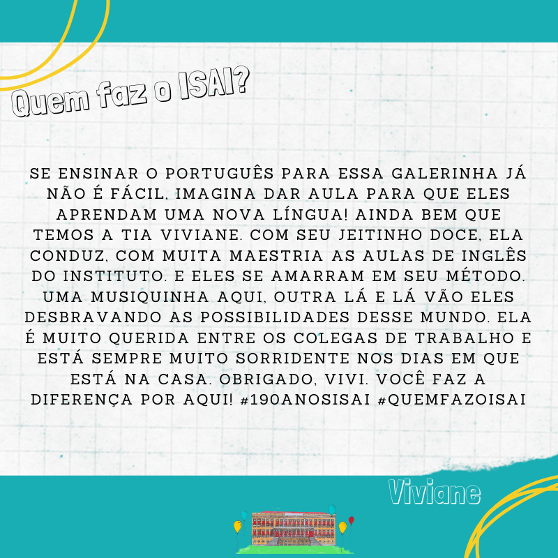 InstitutoIsai's tweet photo. ❤ #quemfazoISAI #190anosISAI https://t.co/zW7xRbL0T4