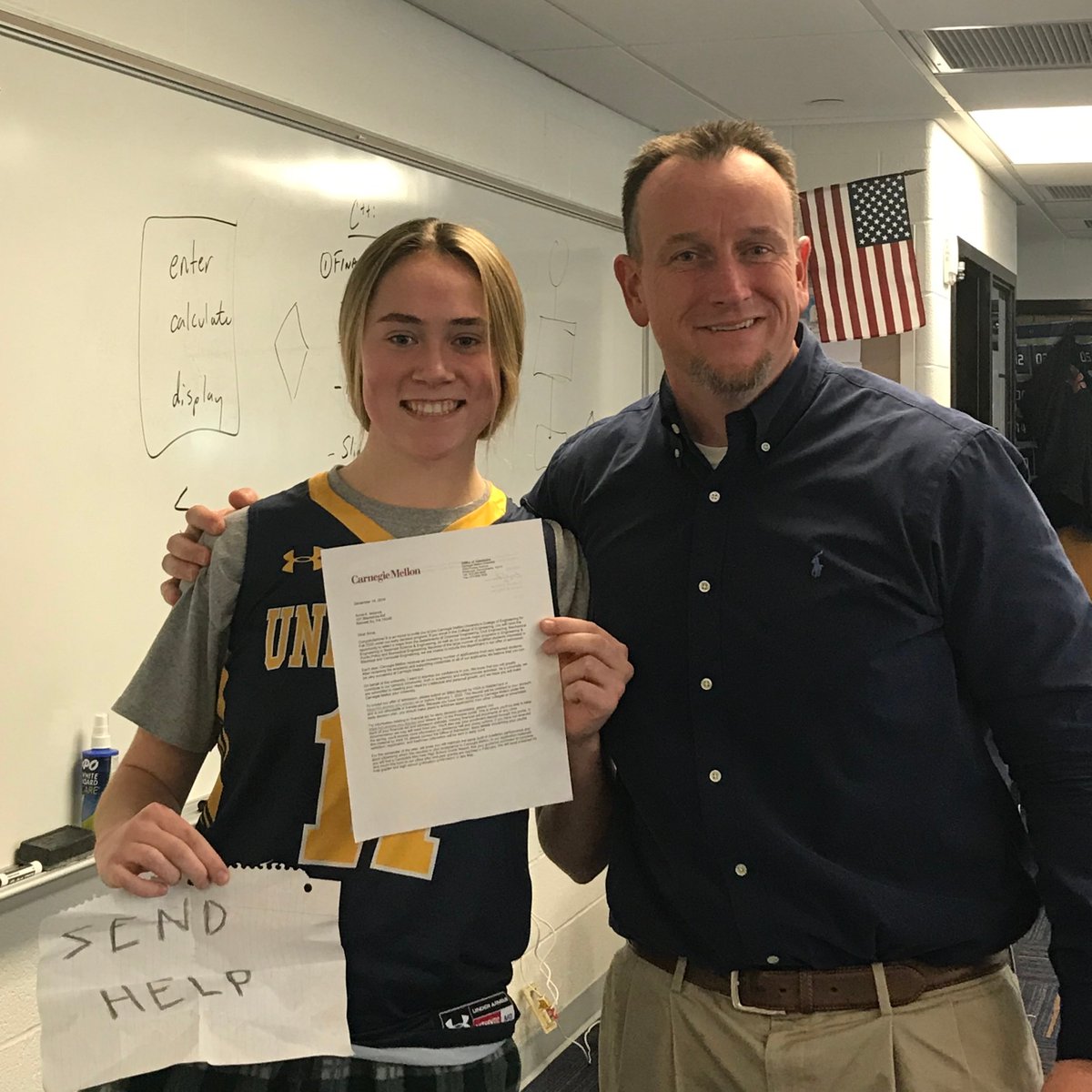 StarkVilleLearn's tweet photo. Carnegie Mellon University lands a great student-athlete in Anna Iacocca! Anna has decided to pursue her dreams on the hardwood and in the classroom at Carnegie Mellon!! Congrats Anna!  #CarnegieMellon #CatchTheSpirit #ReppingAPCompSci https://t.co/M7ibPbuUjW