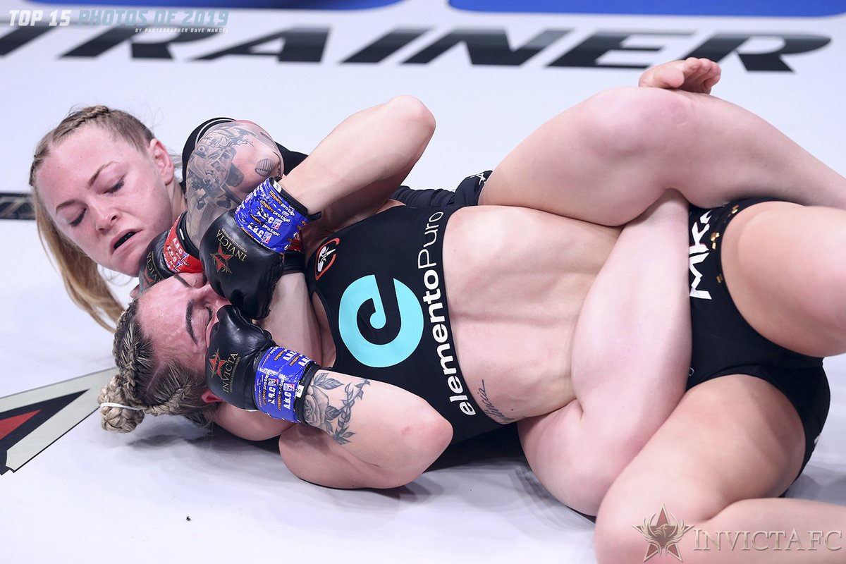 InvictaFights's tweet photo. Top 15 Photos of 2019 by Dave Mandel // #InvictaFC37: Kay Hansen vs Nicolle Caliari https://t.co/KgcI3SAcc4