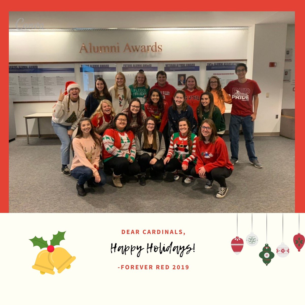 Happy Holidays from Forever Red ❤️