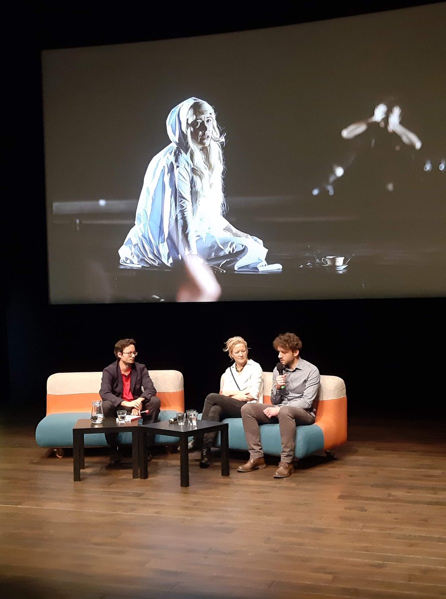 PWMedition's tweet photo. W @finagovpl właśnie trwa 📽#pokaz rejestracji opery „#ahatIli – siostra bogów”! Nagranie powstało w 2018 roku na #festiwal.u #SacrumProfanum.
Przed projekcją odbyło się #spotkanie z #kompozytor.em dzieła, #AlekNowak, oraz reżyserką wystawienia, #PiaPartum. https://t.co/xZvoN746q7