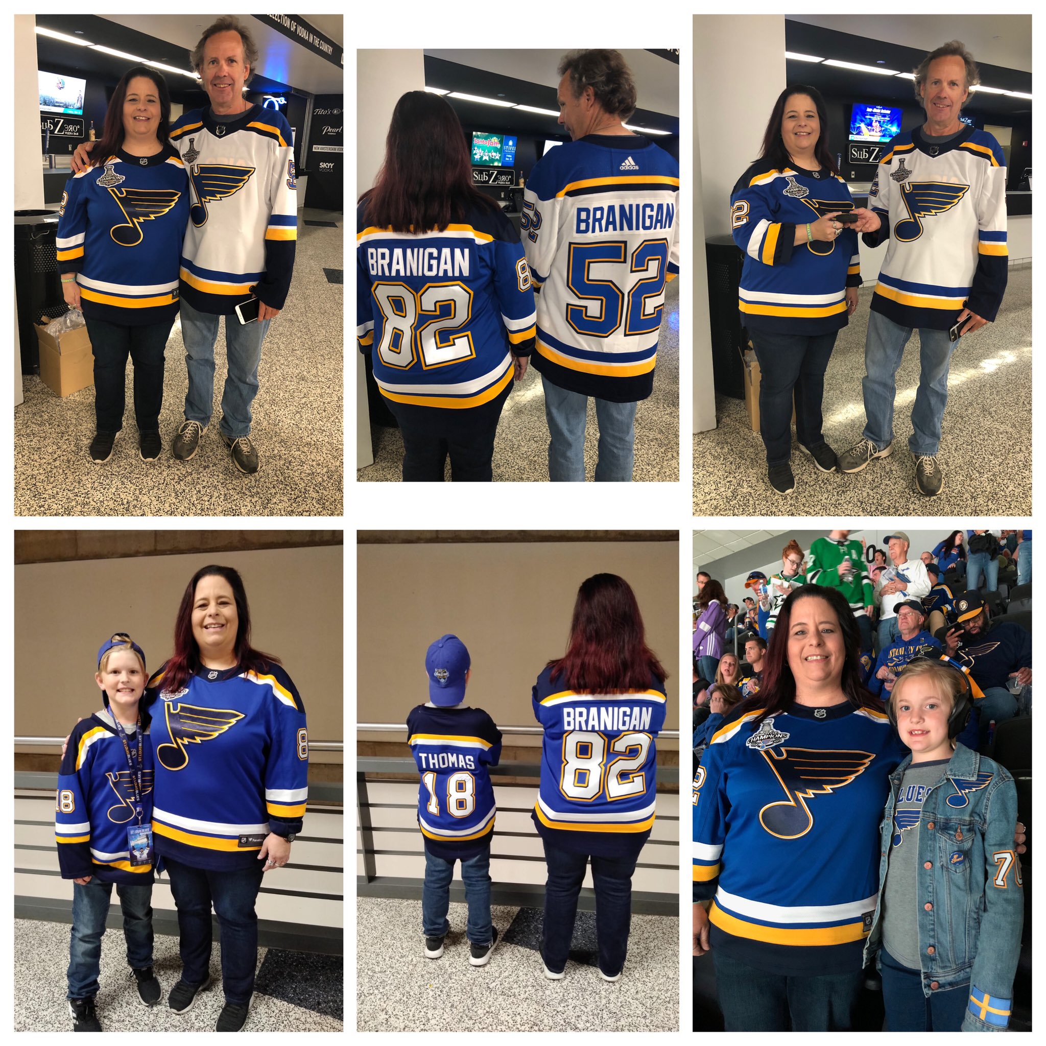 Laura Branigan on X: Looking forward to returning to STL next week for ⁦@ StLouisBlues⁩ Stanley Cup banner raising ⁦@Enterprise_Cntr⁩ on Oct. 2 &  will be attending Oct. 5 game too! Jersey with