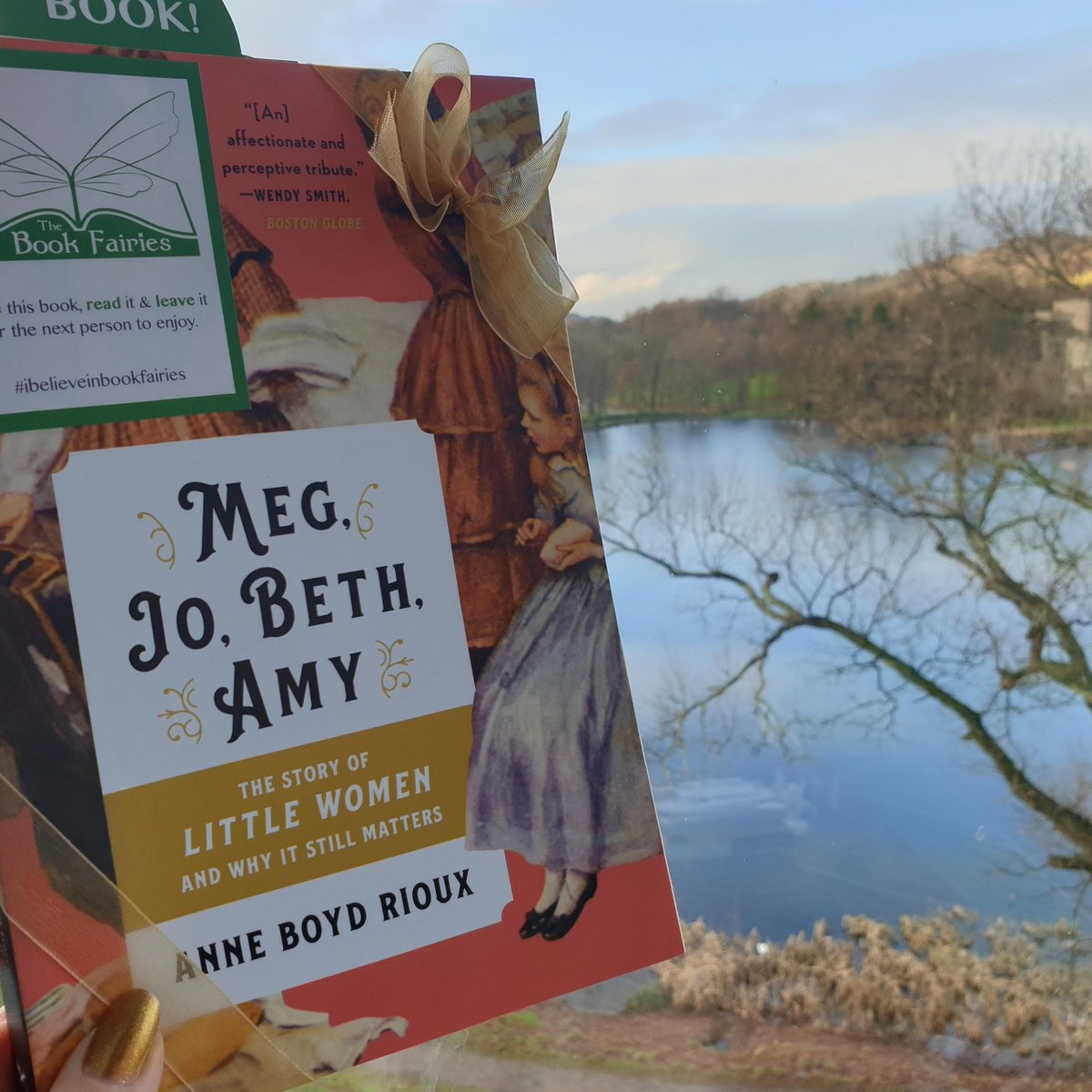 We've left a copy of @AnneBoydRioux's Meg, Jo, Beth and Amy, published @wwnortonUK in the Library @isstirling @universityofstirling. Were you the lucky finder?#IBelieveInBookFairies #BookFairyAdvent #MegJoBethAmy #LittleWomen