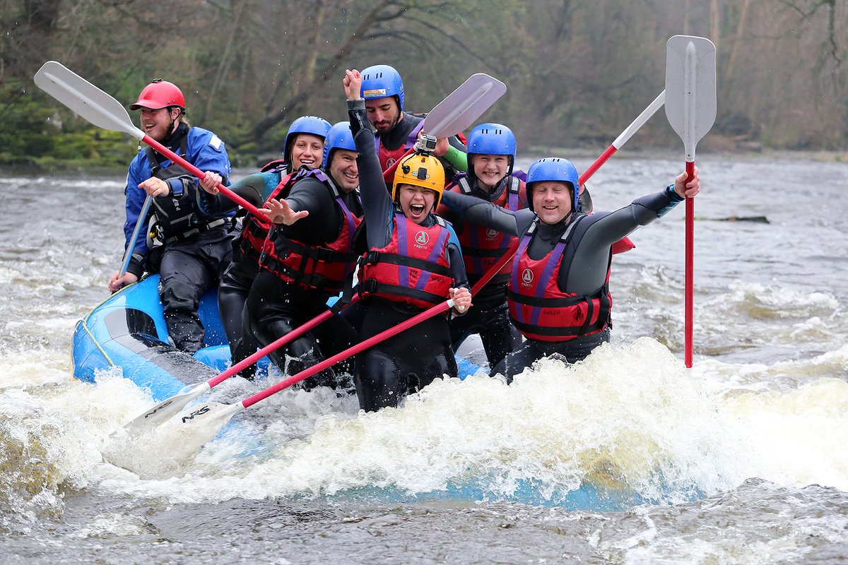 #ShrewsburyHour some #awesome groups #Whitewater #Rafting with us <a href="/WWAct/">Whitewater Active</a> whitewateractive.co.uk #WhitewaterActive #AllYearRound #Shrewsbury