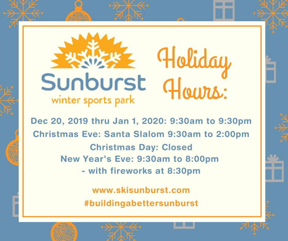 Join us for PURE FUN! during your holiday break. Dress in full Christmas attire AND bring 3 non-perishable food items on Dec. 24th to ski or tube for free. We look forward to seeing you at the hill! #kissasnowmaker #hugagroomer