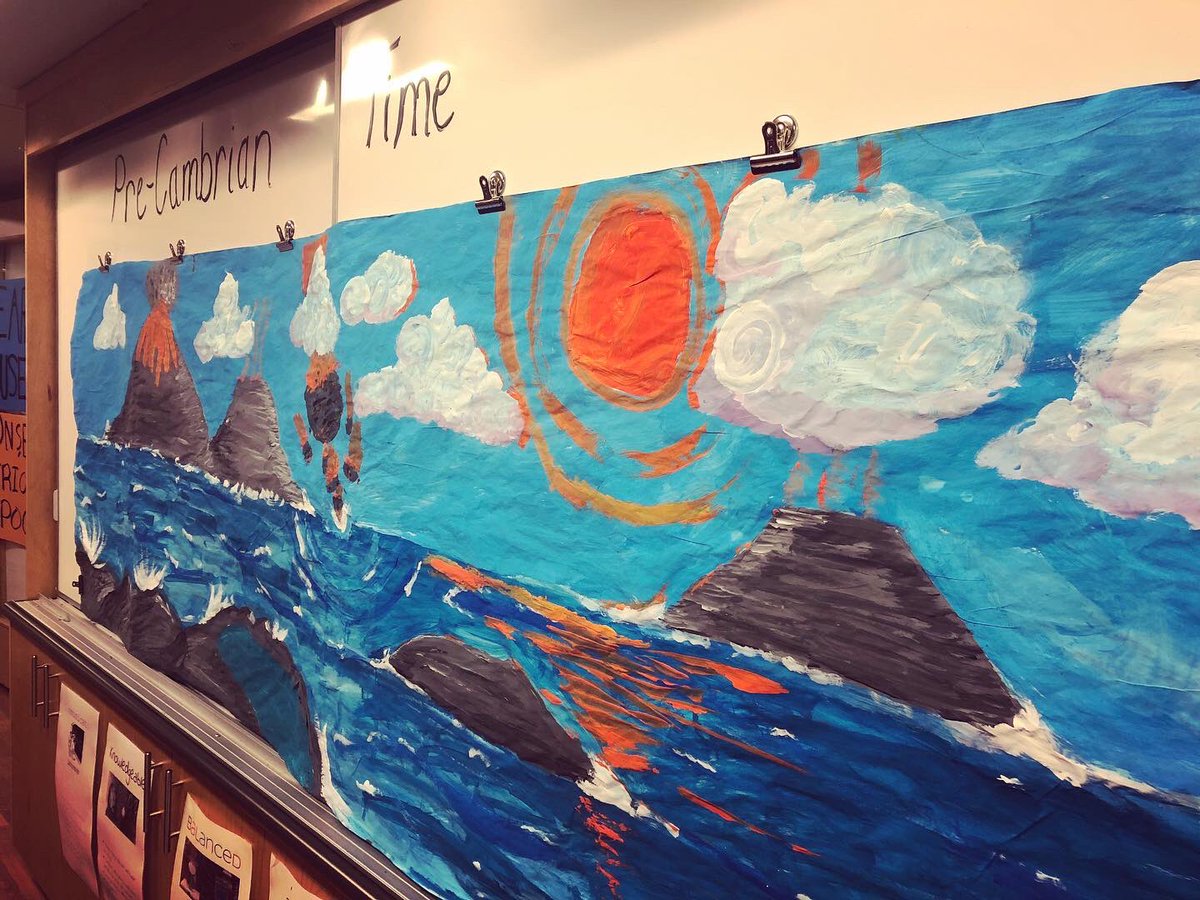 brockton_school's tweet photo. Today our Grade 7 students put on an outstanding, interactive and educational Earth Museum.🌏 Students, parents, and teachers were lined up out the door awaiting their turn to engage in learning with these amazing grade 7 researchers. #HandsOnsLearning #BeBrockton #ScienceIsFun☄️ https://t.co/B0z1IVAXs4