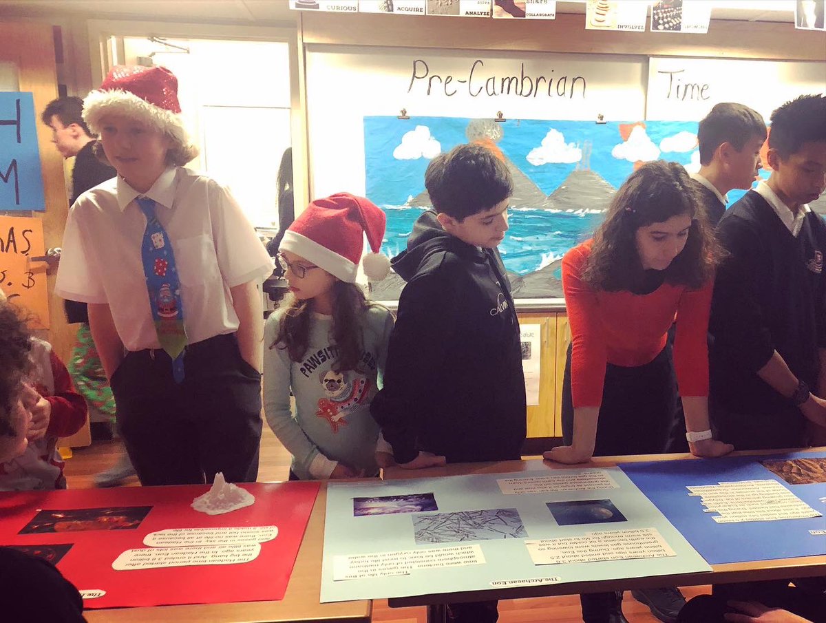 brockton_school's tweet photo. Today our Grade 7 students put on an outstanding, interactive and educational Earth Museum.🌏 Students, parents, and teachers were lined up out the door awaiting their turn to engage in learning with these amazing grade 7 researchers. #HandsOnsLearning #BeBrockton #ScienceIsFun☄️ https://t.co/B0z1IVAXs4