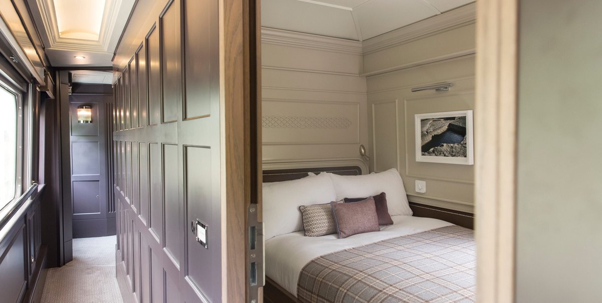 Welcome to your very own mobile hotel room aboard the #Belmond #GrandHibernian #MakeMemories buff.ly/2K7QXee