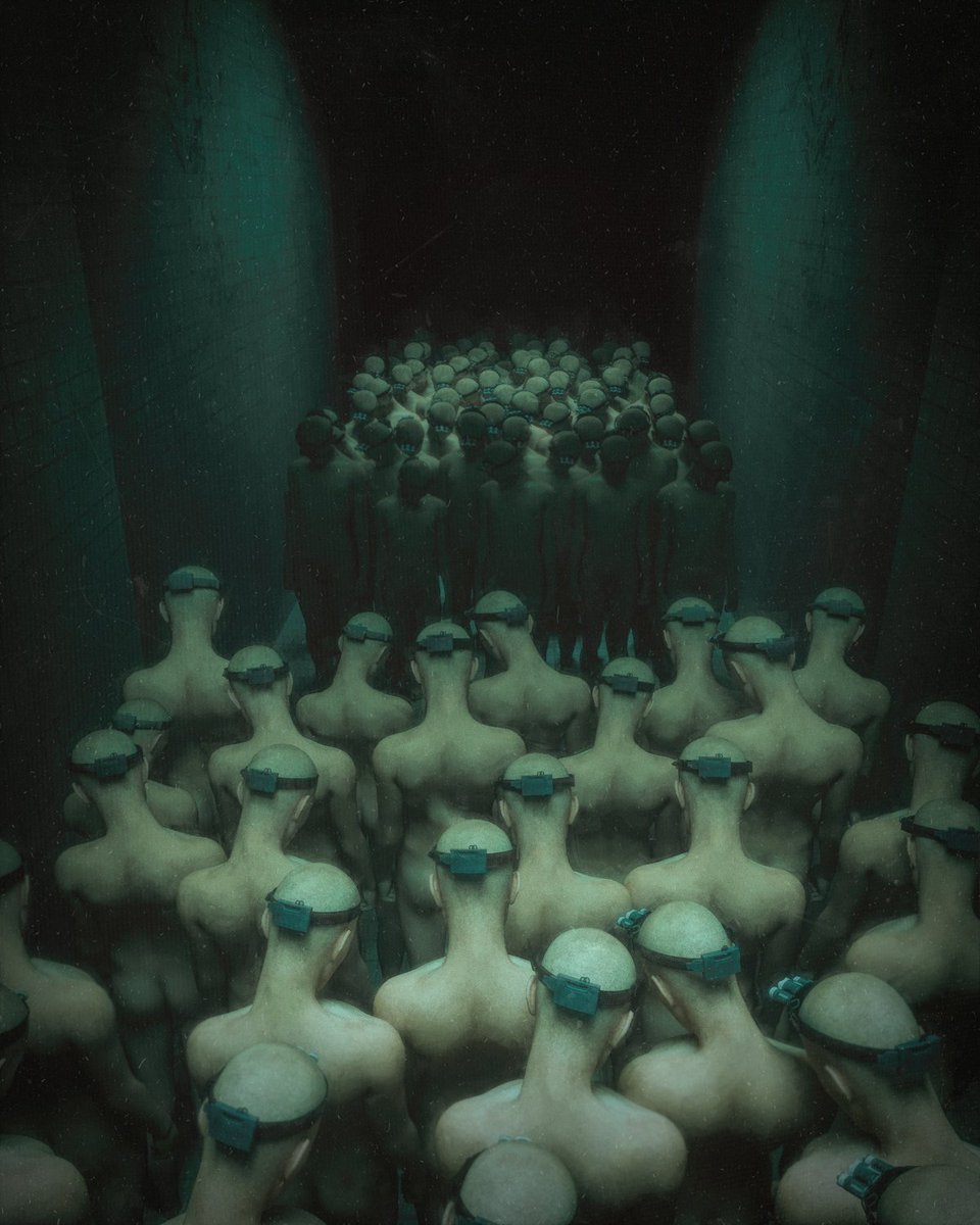 LeJitDesign's tweet photo. [EVERYDAYS 107 / ASYLUM IV] #cinema4d #horrorcommunity  #horror #scary #everyday #illustration #daily #render #aobe #dystopian #darkart #otoy #octane #c4d #asylum #maxon #Spicy https://t.co/nkiTLZZtwo