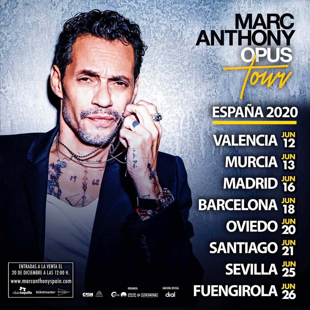 Marc Anthony España tweet media