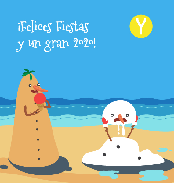 ¡Felices fiestas y un GRAN 2020! #keeponyielding #yield #newyear