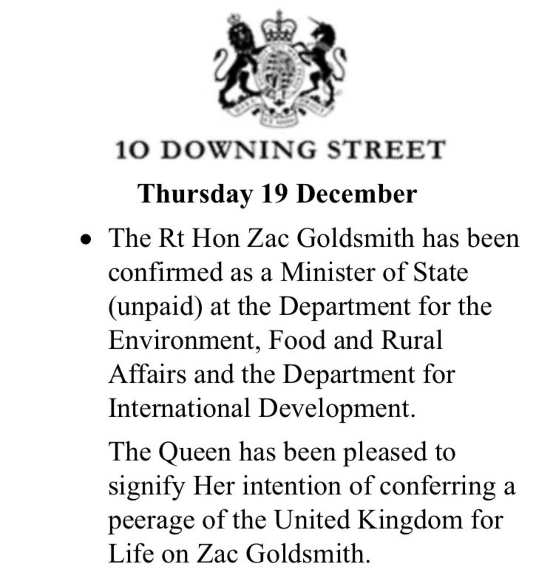 sam6con's tweet photo. So delighted that @ZacGoldsmith is going to continue to help the @Conservatives Government with its important environmental work. #backzac https://t.co/CaemIHdSec