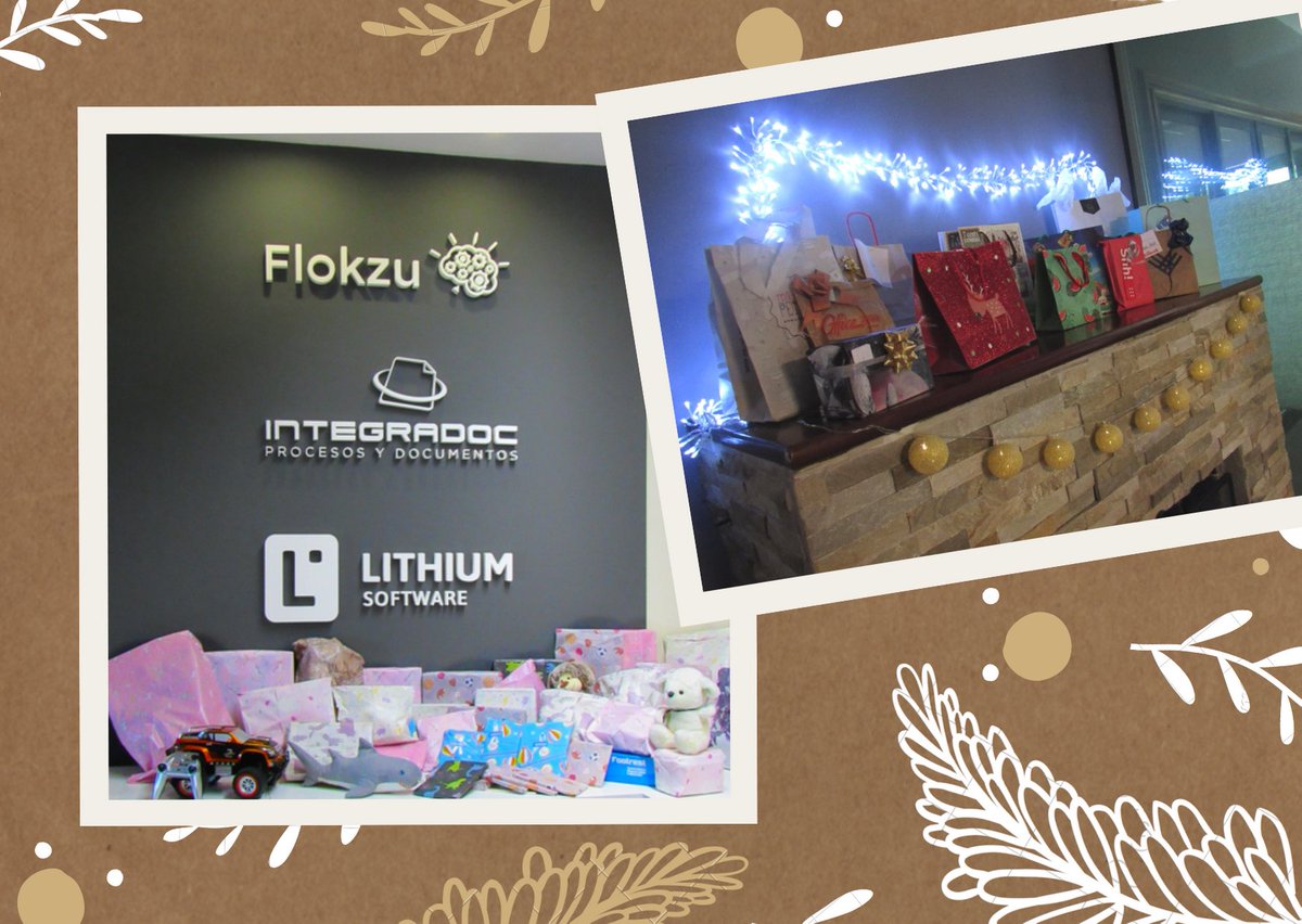 Lithium Software (@lithiumsoftware) on Twitter photo Our teams at <a href="/LithiumSoftware/">Lithium Software</a>, <a href="/INTEGRADOC/">INTEGRADOC</a> & <a href="/Flokzu/">Flokzu Cloud BPM</a> have been donating toys all month that we'll soon deliver to a charity we choose together🎁. Today we're also celebrating our office 🎅#SecretSanta, so we can really feel the #holidayspirit! Can you? 🎄
#HolidaysAreComing Our teams at <a href="/LithiumSoftware/">Lithium Software</a>, <a href="/INTEGRADOC/">INTEGRADOC</a> & <a href="/Flokzu/">Flokzu Cloud BPM</a> have been donating toys all month that we'll soon deliver to a charity we choose together🎁. Today we're also celebrating our office 🎅#SecretSanta, so we can really feel the #holidayspirit! Can you? 🎄
#HolidaysAreComing