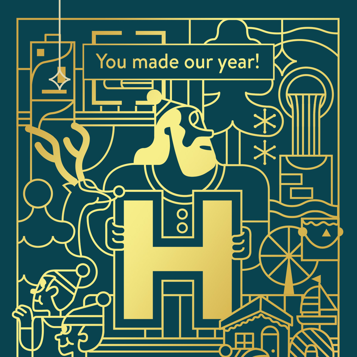 hyphen_co's tweet photo. Thank you for being a special piece of the Hyphen puzzle! Partnering with you inspires us to push our creative boundaries, and we can’t wait to see what 2020 has in store.

We're closing our office for the holiday season and will return on January 2nd, 2020! https://t.co/CnJWbok0Kf