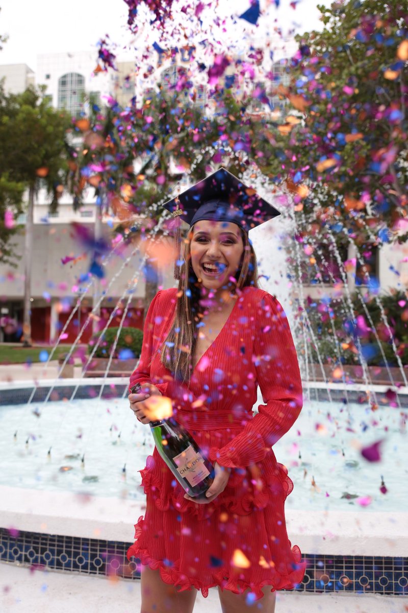 🎉Graduation shout-out to Ana from Venezuela 🇻🇪! 🎓She started with us in Spring 2016 and graduated this week with her Bachelors of Business Administration in International Business AND Marketing! 🗺️💯 #fiugrad #globalfiu #classof2019 #wearesoproud @FIUnews <a href="/FIUBusiness/">FIU Business</a>