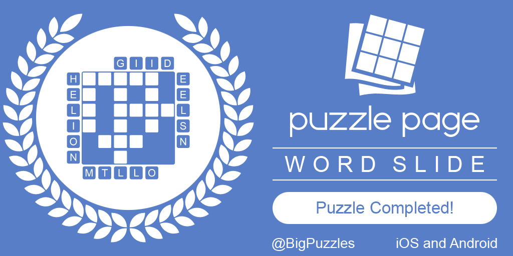 serenityasmaa's tweet photo. I completed a Word Slide in #PuzzlePage. Play for free! https://t.co/F3UyhiENs9 https://t.co/9Su4c2cxs1