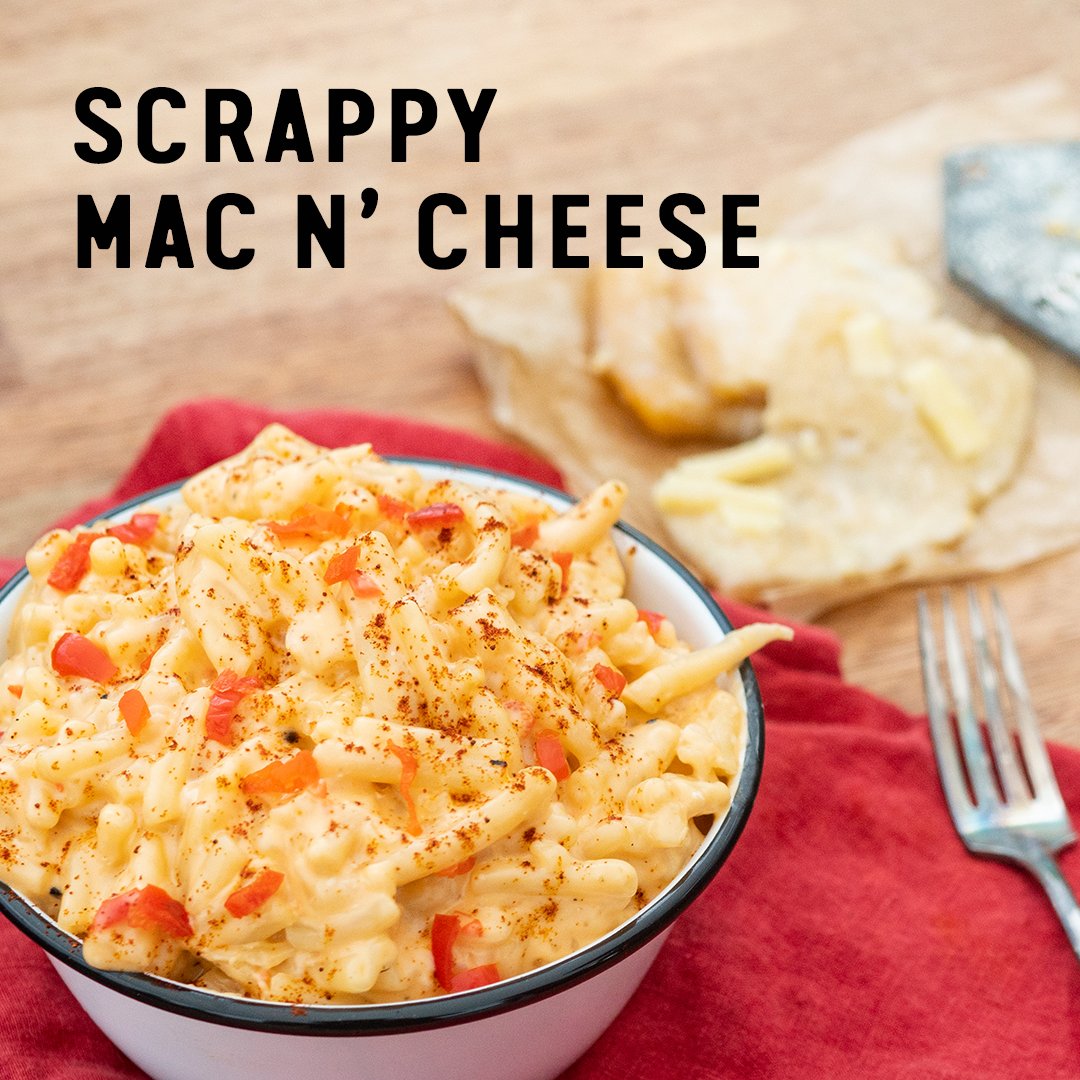 Mac and Cheese makes us all smile, especially at a #holiday party! 🥰🎄 Use up your leftover cheese rinds, cheddar cheese, and cream cheese to make your very own. Get excited for cheesy goodness and holiday cheer! #SaveTheFood on.nrdc.org/38TvAIo
