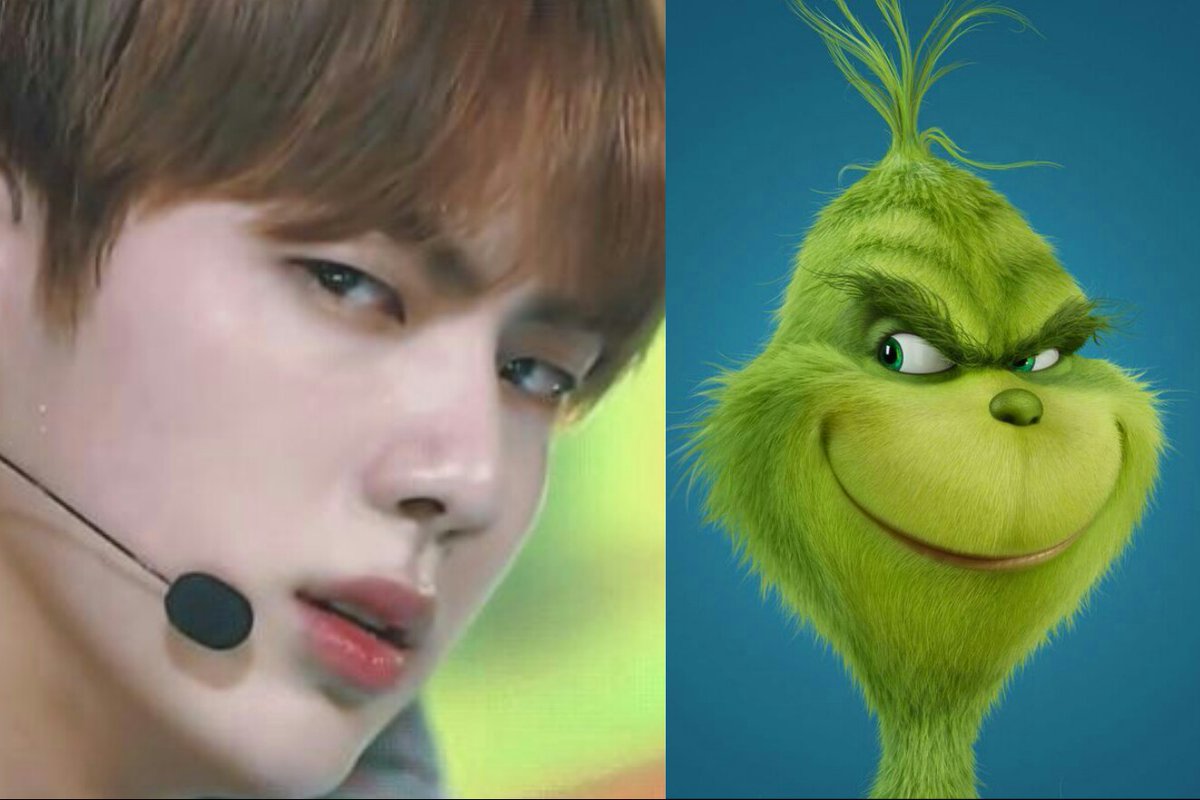 ByRavet's tweet photo. @minsugacheonye @BTS_twt Que Grinch 😂 https://t.co/OmM246zNQr