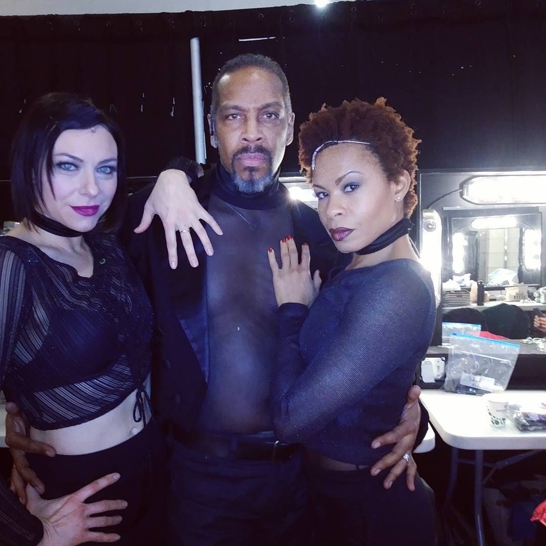 MRFanFanFans's tweet photo. From the lab to Broadway! A little #TBT featuring some intense looks by 3 of our fantastic ensemble members... Each of these fabulous Artists were on today for their Understudy Roles! Our #TeamUnderstudy always kills it! #moulinrougebroadway #moulinrougemusical
📸: Kevyn Morrow https://t.co/3xwxd0aRSJ