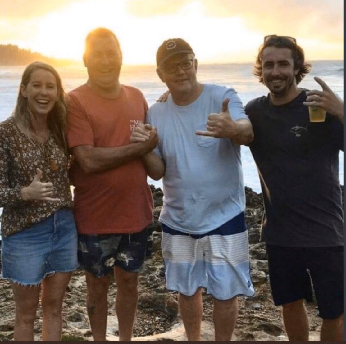 katemclennan1's tweet image. Two volunteer firefighters are dead. But sure @ScottMorrisonMP, hang loose and enjoy some bevvies, you absolute shitcunt. #auspol