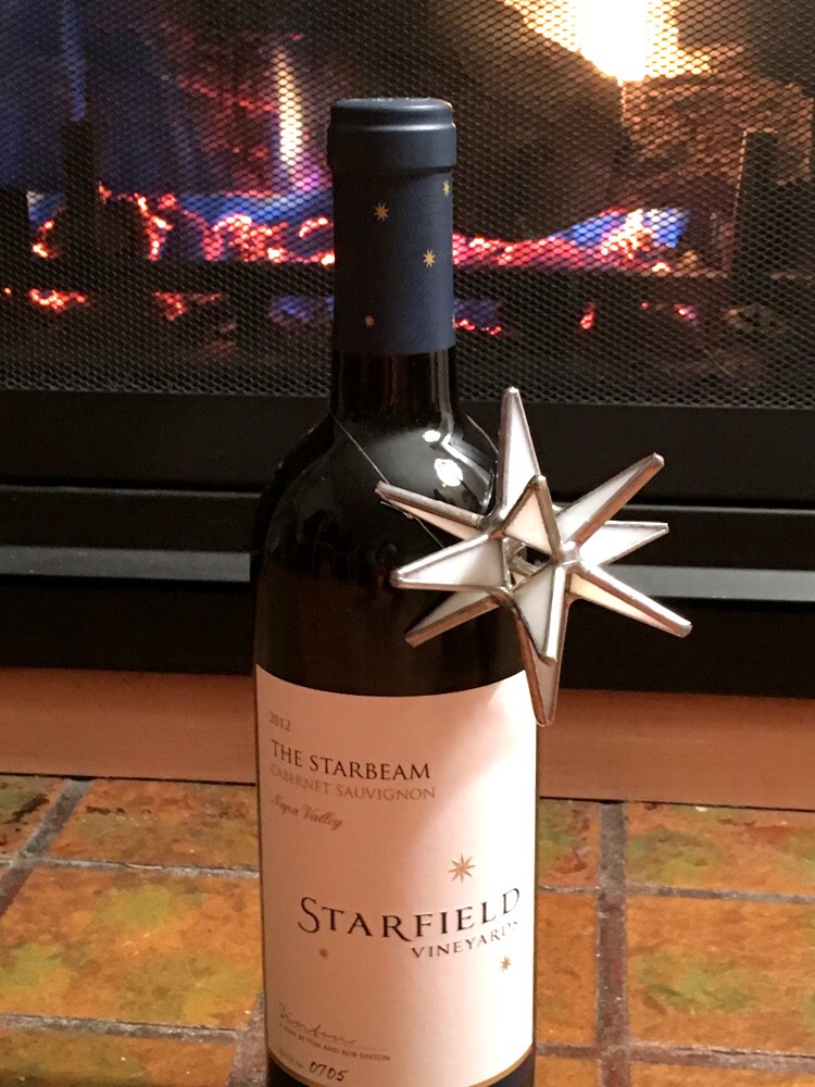 A cozy fire and some wine make a perfect evening! #starfieldvineyards #thirstythursday #winelover #cozy #winetime #winehour #fireplace #winelife #cabernet #starbeam #winehour #wineproducer #winetaste #placerville