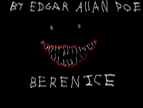 WaspBoss1's tweet photo. I made a fake movie cover for school today, its about the short story Berenice, by Edgar Allan Poe. https://t.co/kq1C5LYsnC
