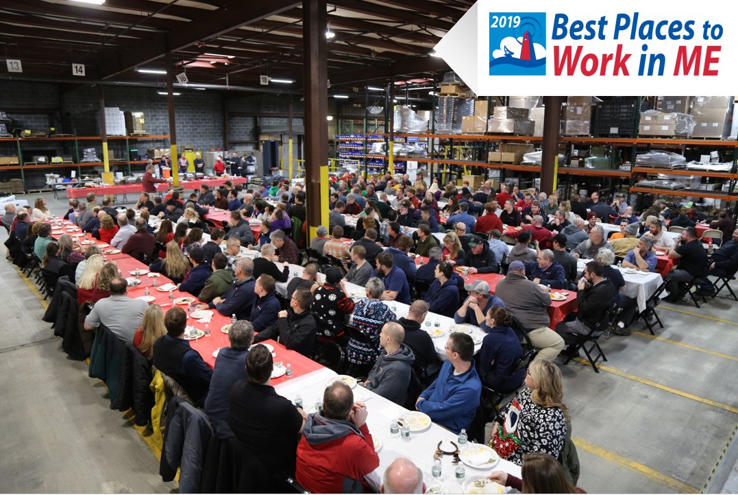 One of our core values is that 'We are a family business, in it for the long haul.' You could feel that message shining through each employee at today's company luncheon. Happy Holidays from our Hussey Seating Family to you and yours!