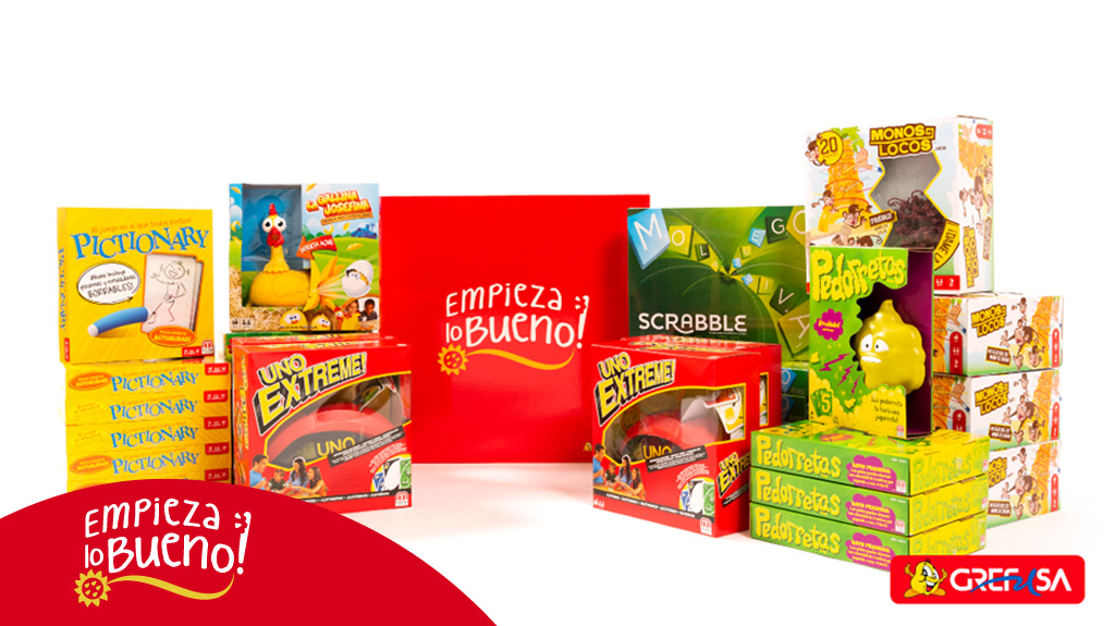 grefusa's tweet photo. SORTEO!!😊Volvemos a unirnos a con @Mattel para que disfrutéis de estos días con un montón de JUEGOS y LOTAZOS Grefusa!🥳
4 ganadores🤗
👉Sigue @Grefusa y Mattel
👉Haz RT
👉Menciona a tus amigos!
#ConGrefusaEmpiezaLoBueno #EstoEsLoBueno #GrefusaYMattel https://t.co/dZCk6eGTUY