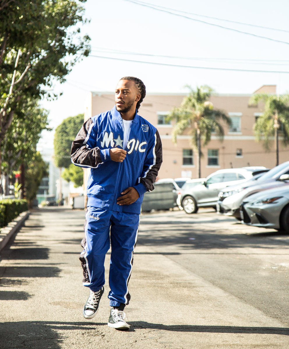 orlando magic jacket mitchell and ness