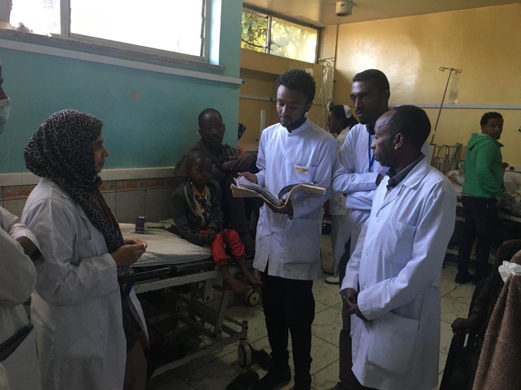 TheAslanProject's tweet photo. We are able to operate a world-class pediatric hematology-oncology fellowship program in #Ethiopia only because of the generosity and expertise of our volunteer medical faculty.  Deepest thx to them &amp; our donors for enabling this vital capacity building. https://t.co/Mki63PuObz
