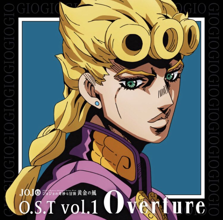 TodayJojo's tweet photo. 1 year ago today , December 19, 2018, JoJo part 5 Anime OST 1 “Golden Wind: Overture” was released! https://t.co/FV6a6sKYFF