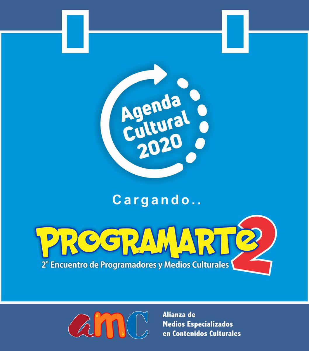 AlianzadeMedios's tweet photo. #YaViene la 2a Agenda Cultural Anual de Bucaramanga y su Área Metropolitana, la presentaremos en el 2° Encuentro de Programadores y Medios Culturales #Programarte2 #AgendaCultural2020 - ¡Programadores muy pendientes! https://t.co/I3wuSVUcTD