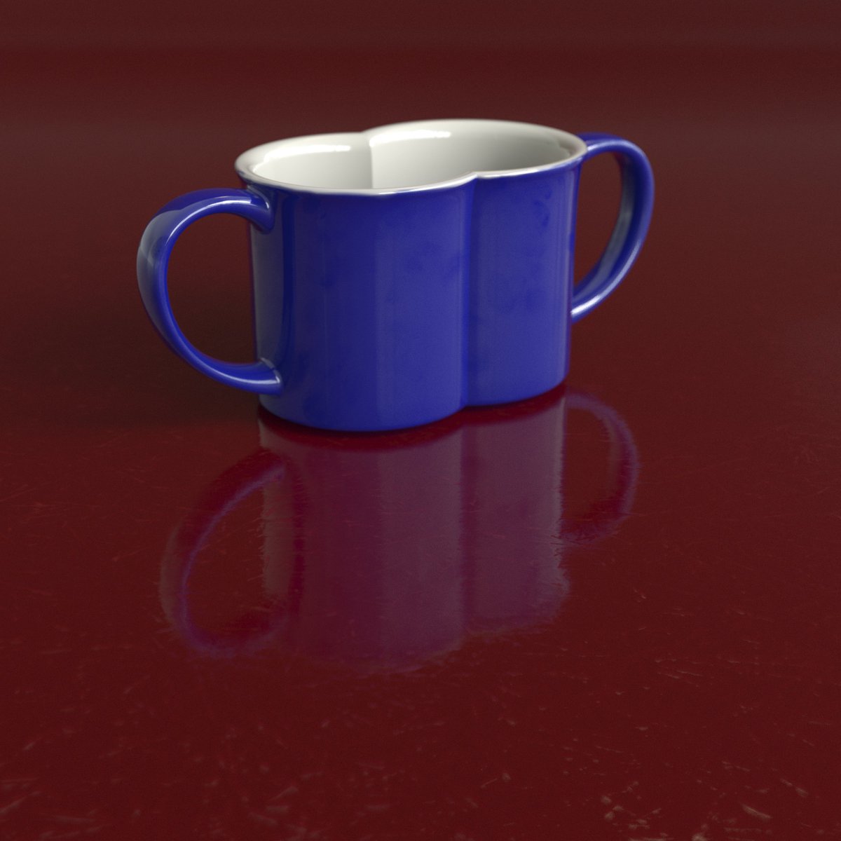 Suburbanartwork's tweet photo. Some coffee cups,  rendered with radeon prorender built with Moi3D  textured in Blender3D https://t.co/T6y0KInBtz
