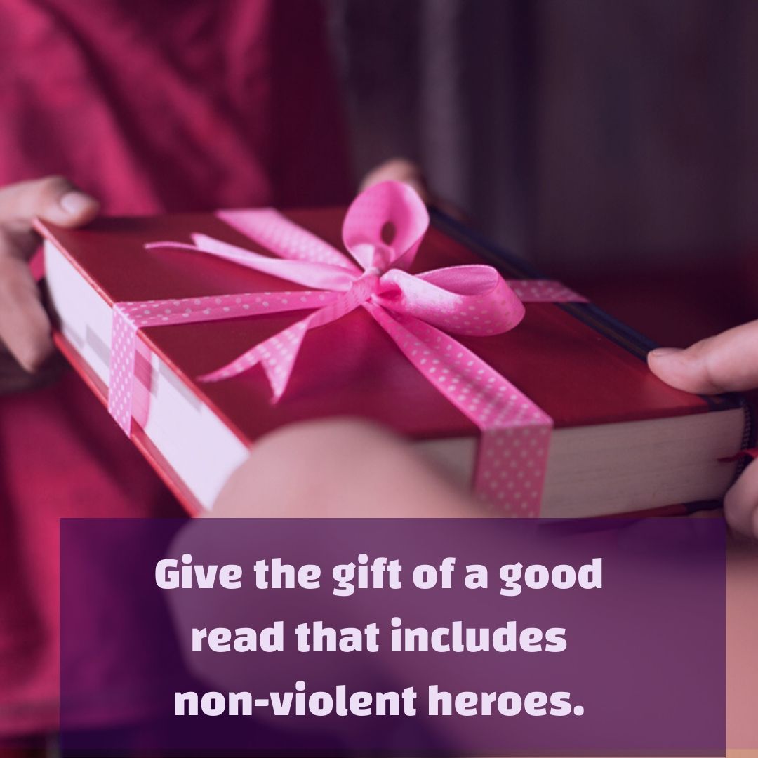 Give the gift of a good read that includes non-violent heroes. Teach children nonviolence. Read more in upcoming blogs and get book updates at markkingstonlevin.com . . . . #sciencefictionromance #30thcenturynovel #markkingstonlevinauthor #scifinovel #scifi