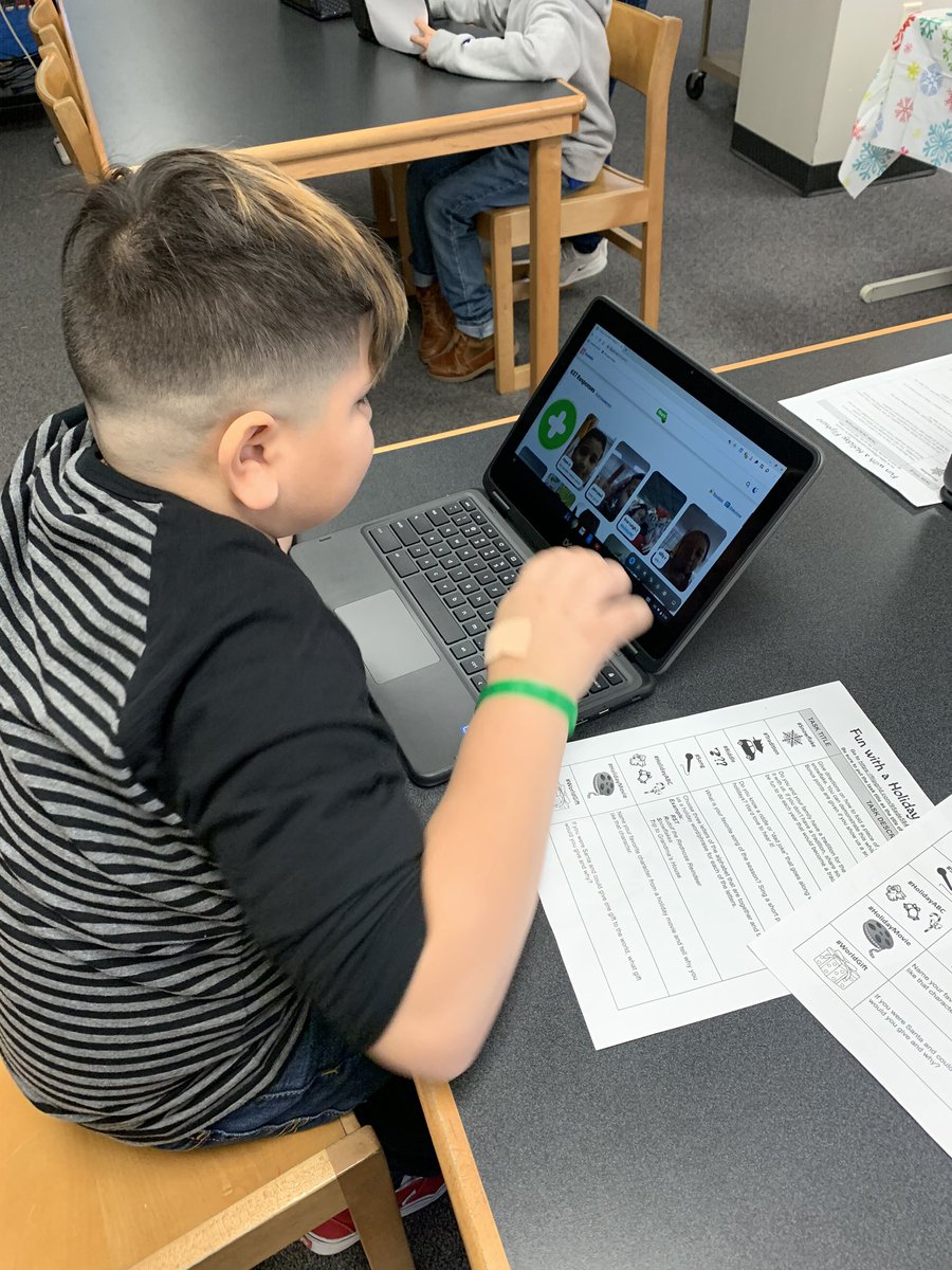 FairmeadowsElem's tweet image. 3rd grade completed a Holiday Fliphunt thanks to @Flipgrid and the idea from @TCEA #EdTechFun