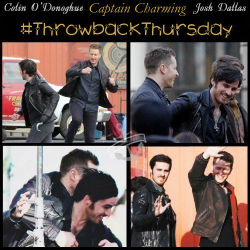 FranceschiJcf's tweet photo. Happy #CaptainCharming #ODallas #ThrowbackThursday!
I miss the #BTS pictures of Colin and Josh on set. They always had a blast and a lot to laugh about. #Bromace
@colinodonoghue1 @JoshDallas
#OnceUponATime #ColinODonoghue
#JoshDallas #CaptainHook #PrinceCharming https://t.co/ziMLmTAYmr
