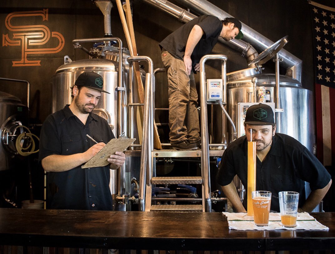 The brew team knocked out Velvet Monkey and Kolsch this week. Fresh batches comin’ at you soon!

#dontsleeponsouthpark #indiebeer #drinklocal #southparkbrewing