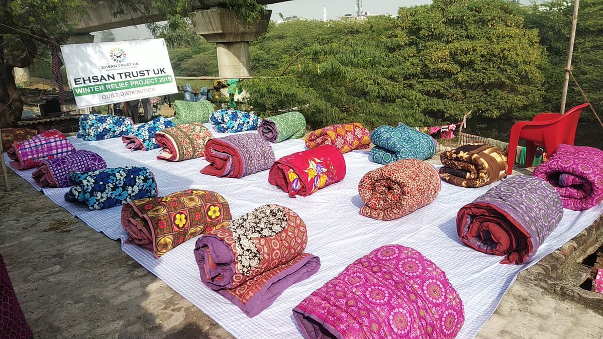 ehsantrustuk's tweet photo. THANK YOU to everyone who donated towards our quilt appeal, your generosity goes towards helping those in need get through the harsh winter https://t.co/7crYMYHx1d