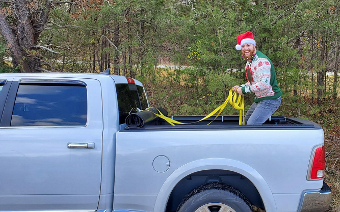 StratusSol's tweet photo. On Dasher, on Dancer, on... Dodge Ram? 🦌 Thanks to all who participated on our #UglySweater contest and congrats to the winners! #tistheseason #HappyHolidays https://t.co/X51qSlELTs