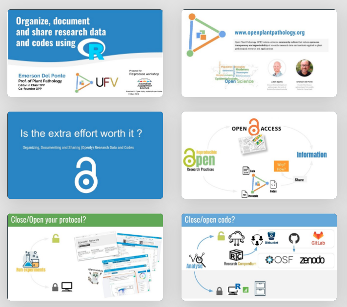 edelponte's tweet image. I finally upload the slides of my talk at the Re:produce workshop to my @speakerdeck page. A few more slides were added the video will be updated shortly.

speakerdeck.com/emdelponte/org…

#reproducibleresearch #researchcompendium #openscience #reproducibility @OpenPlantPath