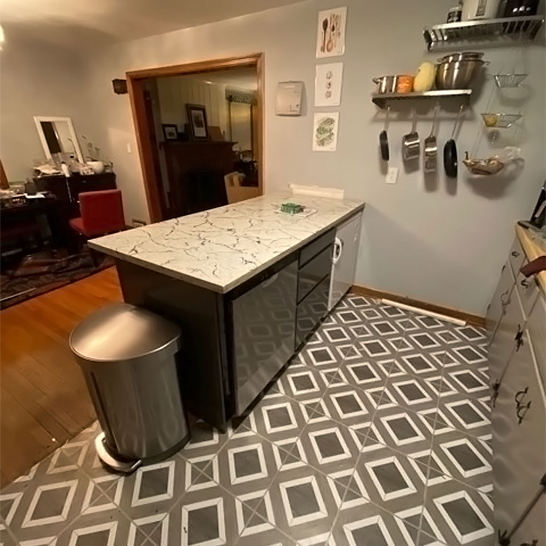 Community Forklift On Twitter A Couple Of Forklift Fans Sent In This Picture Of The Amazing Kitchen Workspace They Created Using A Marble Countertop From Community Forklift They Built The Base Themselves