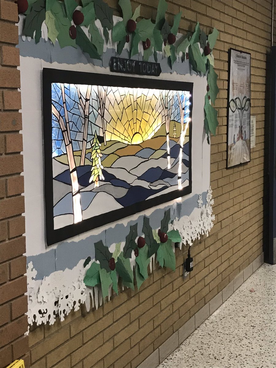 Most amazing bulletin board created by Storm parent (and our personal artiste) Kristina Hampson! Lit from behind — she’s an engineering genius! <a href="/gecdsbpro/">GECDSB PR</a>