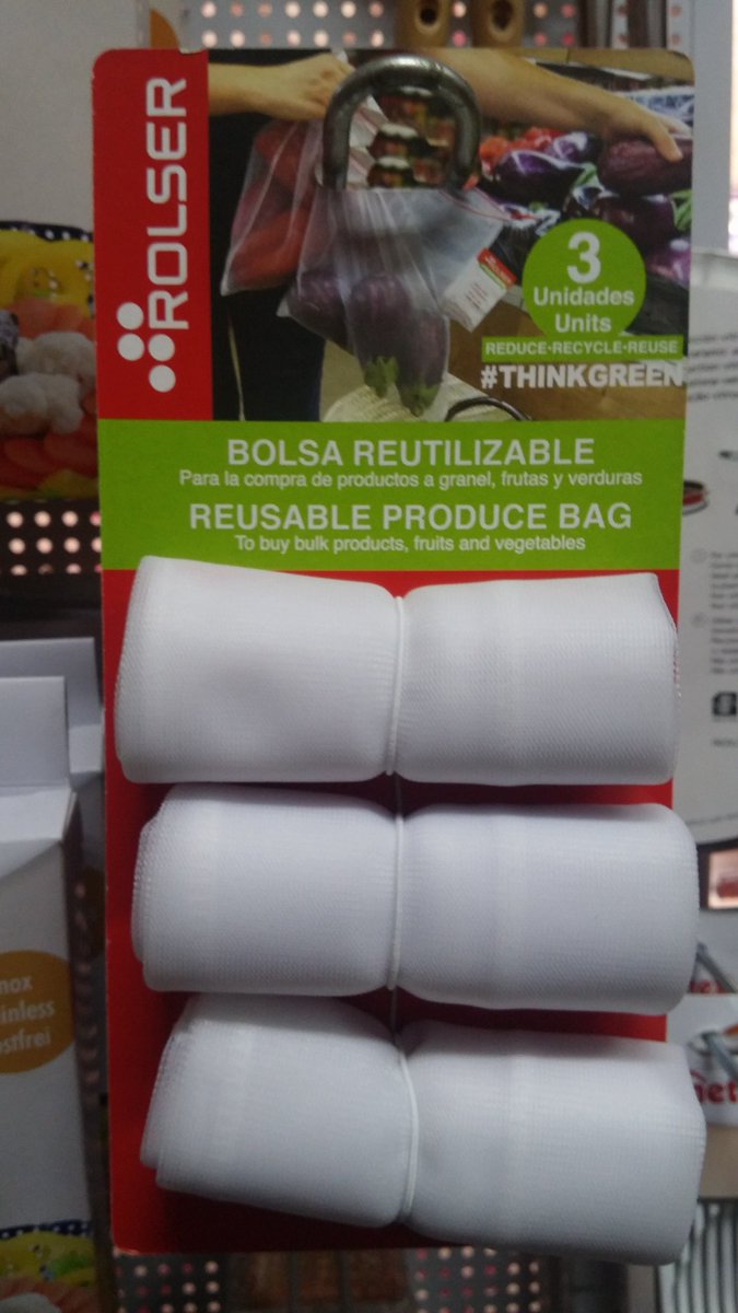 FerreGarcia16's tweet photo. Os presentamos, junto con @ROLSEROFICIAL. La bolsa reutilizable (para la compra de productos a granel, frutas y verduras) #libredeBPA #ligero #transpirable #mallatransparente, os invitamos a conocerla en nuestro comercio https://t.co/EGXEgI57tE