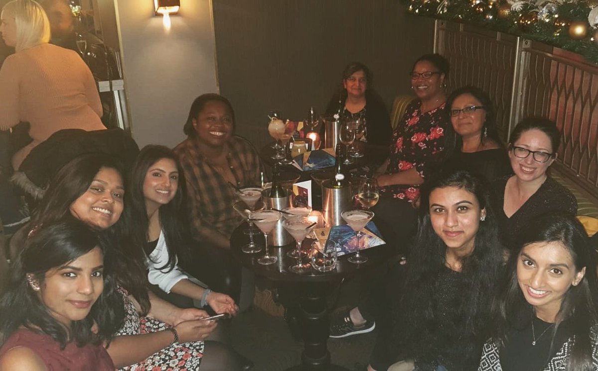 jkassieart's tweet photo. Team Audiology Christmas drinks πΉπ₯π
Tomorrow in clinic:
Me: "do you hear any ringing or buzzing in your ears?"
Patient: "yes, I do"
Me: "Me too.."
#RLH #bestteam #christmasatwork #dirtymartini #lovetheseguys #temporarythresholdshift https://t.co/tu7okrfauc
