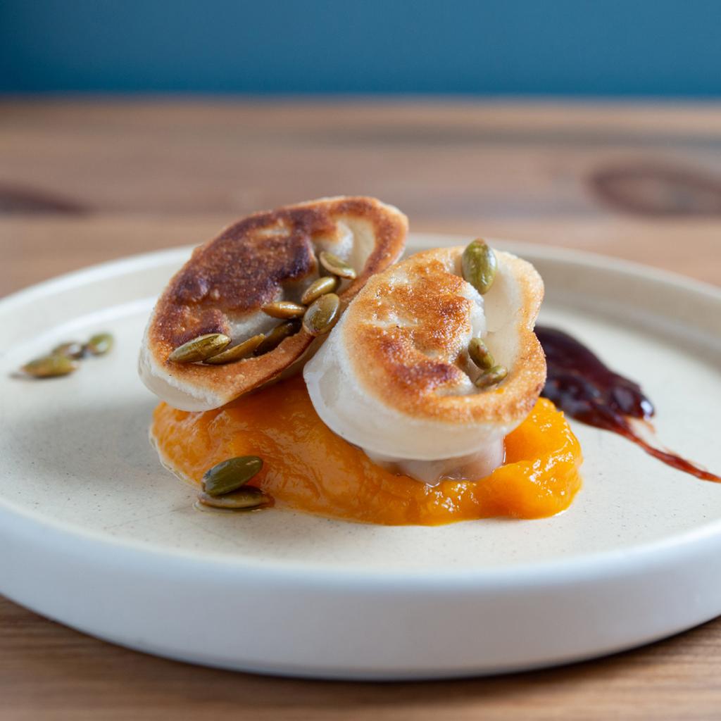 Cranberry Sage Pork Dumplings